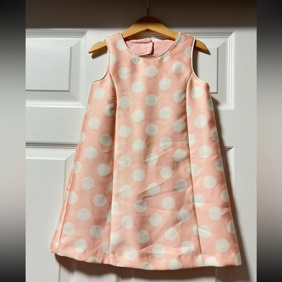 Amazing! Tahari Girl Polka Dot Dress 6T - Picture 1 of 5